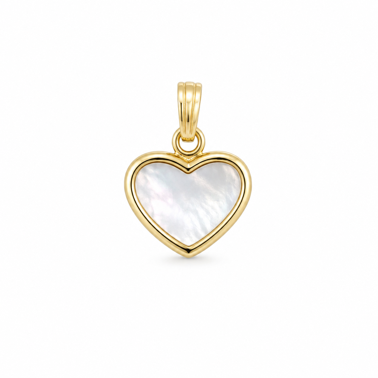 10KT HEART PENDANT Size  Weigth 0.8GR