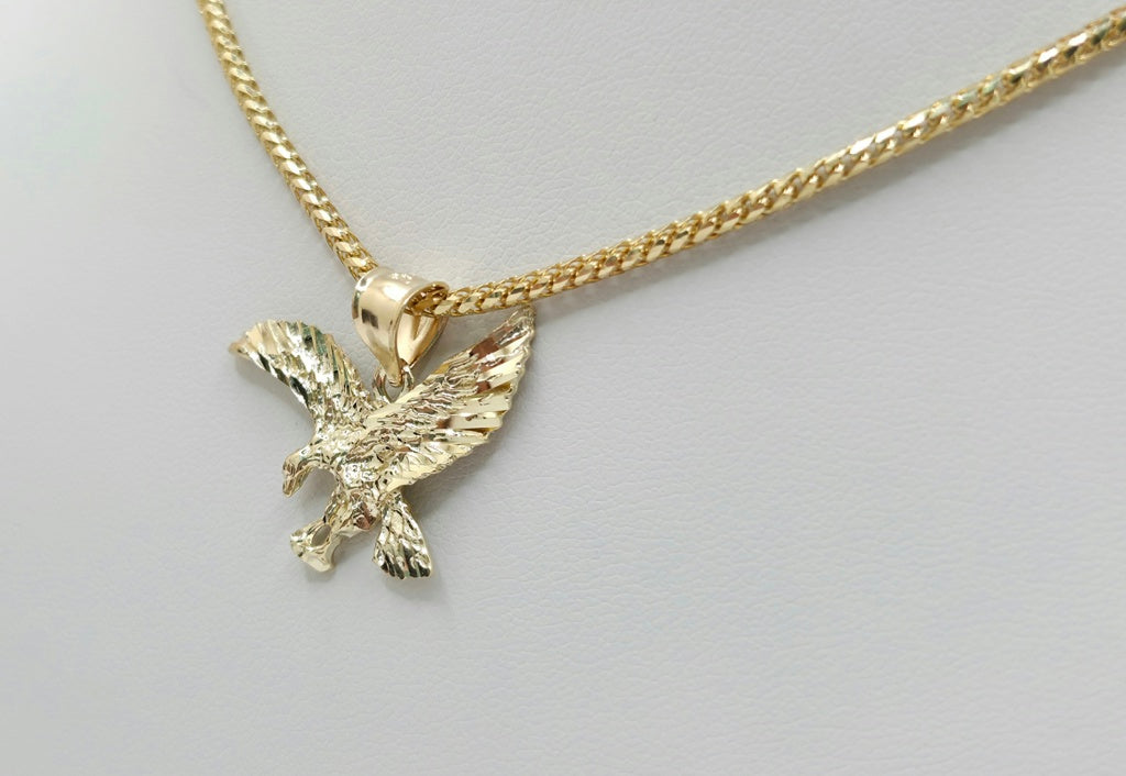 10KT SMALL EAGLE PENDANT Weight 2.5GR