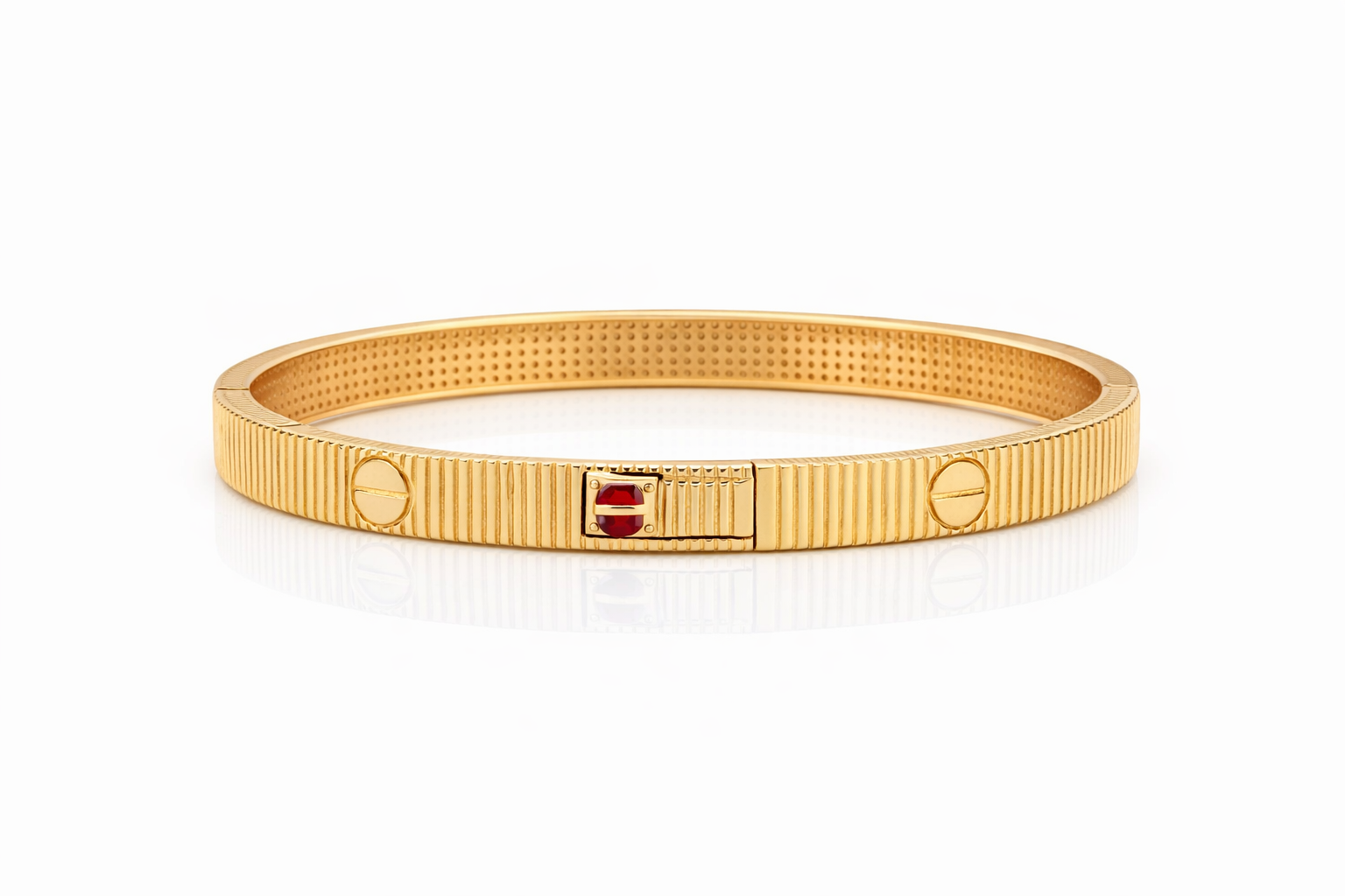 14KT  BRACELET+BANGLE Size 17 Weigth 12.60grs