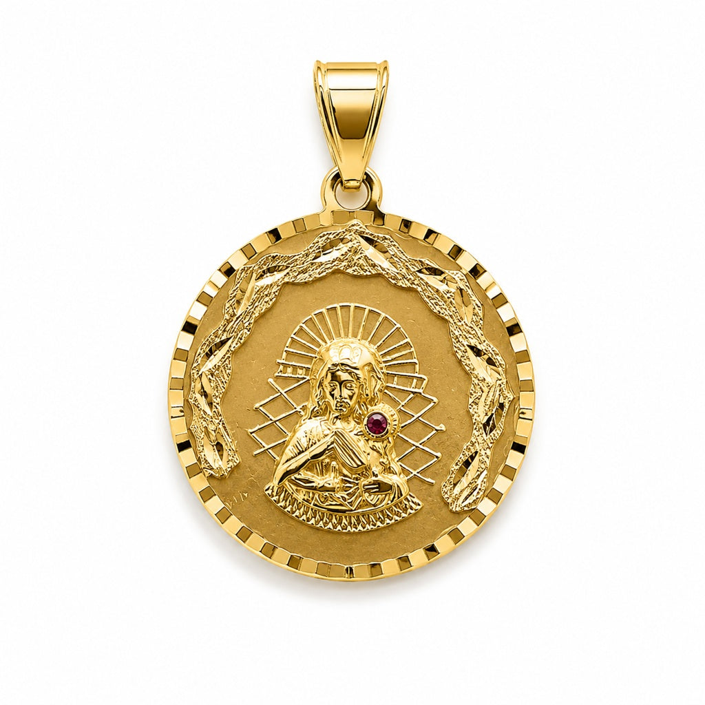 14K SANTA BARBARA PENDANT Size
