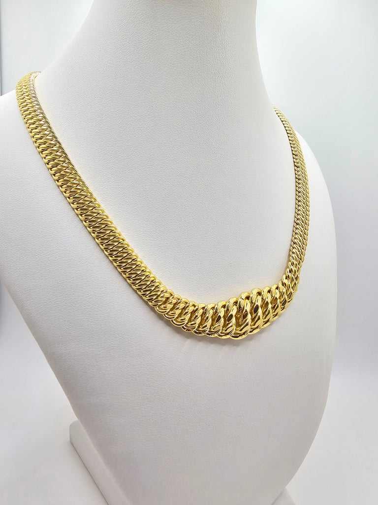 10KT PRINCESSA NECKLACE Size 18INCH Weight 16.6GR