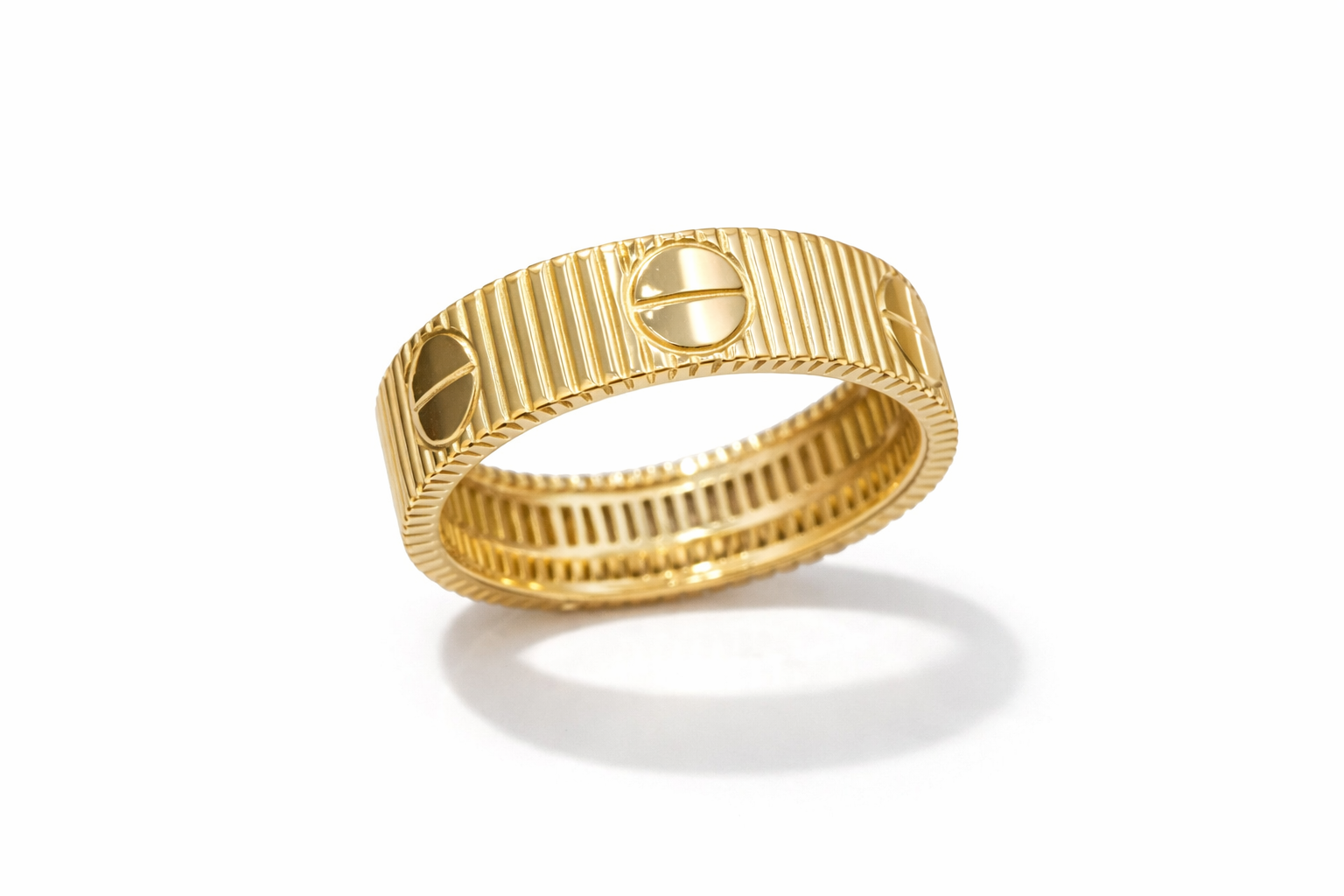14KT  RING Size 6 6MM Weigth 2.5GRS