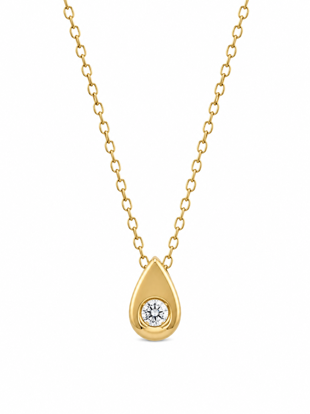 14KT DIAMOND DELICATE CHAIN Size 16INCH