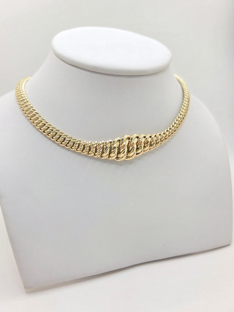 10KT PRINCESSA NECKLACE Size 16INCH Weight 15GR