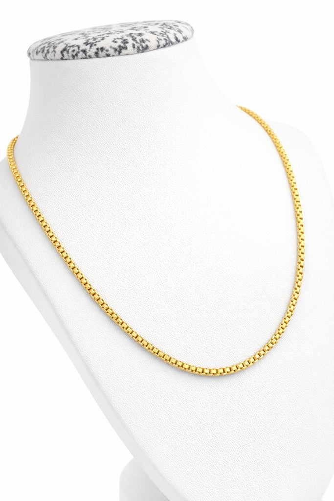 10KT ROLO CHAIN Size 22INCH 2.5MM Weigth 6.6GR