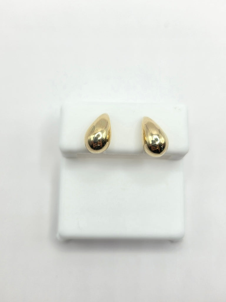 14KT EXTRA SMALL GOLDEN DROPS EARRINGS Weight 1.1GR