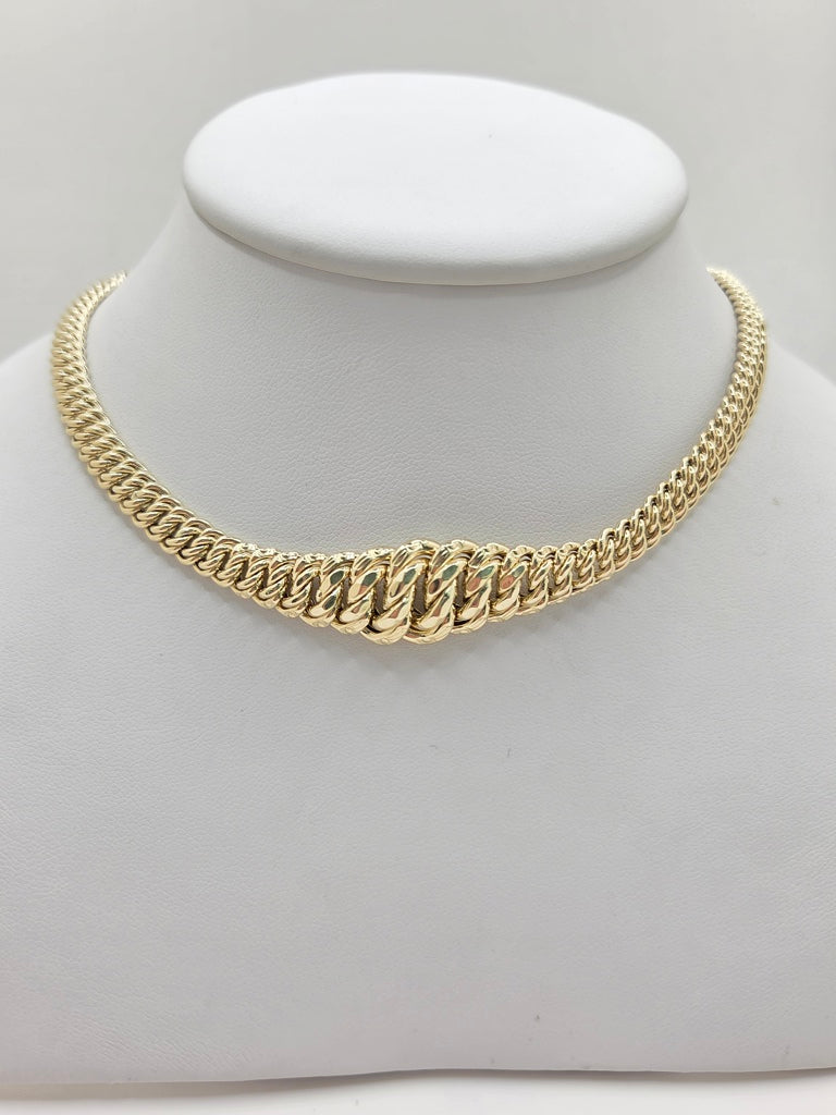 10KT PRINCESSA NECKLACE Size 18INCH Weight 25.5GR
