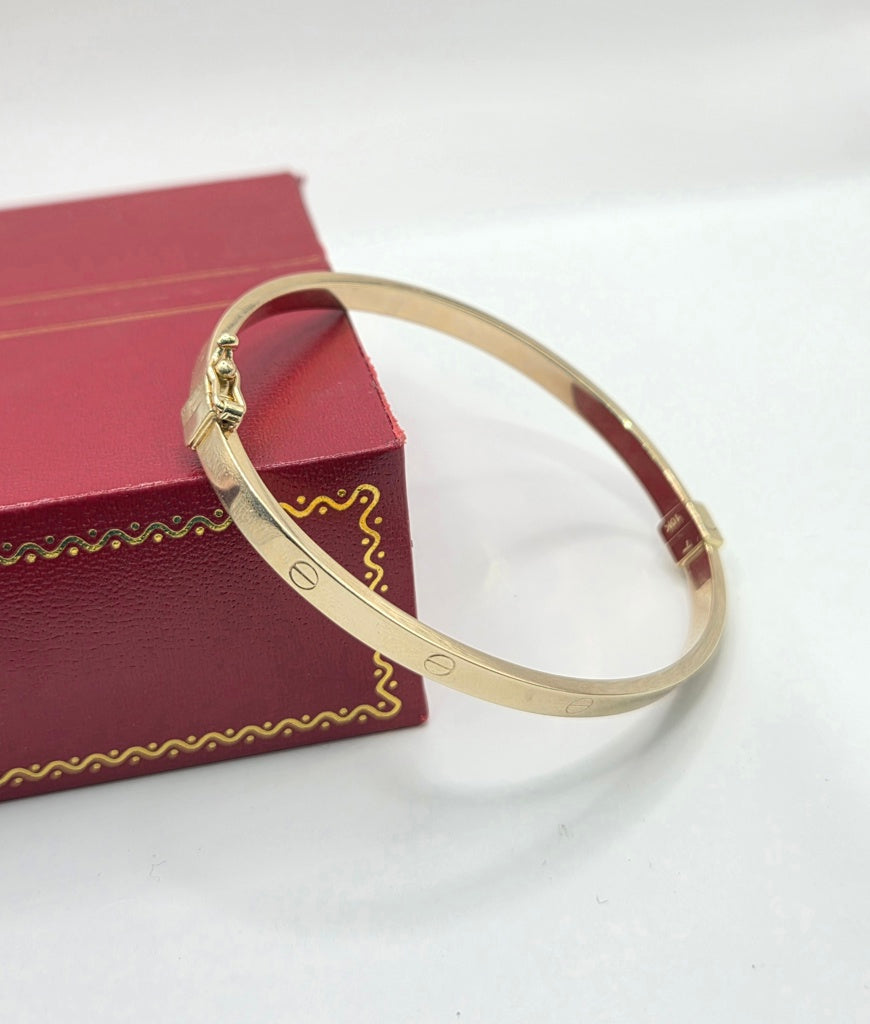 10KT  BRACELET Size 4 MM Weigth 6.9 GR