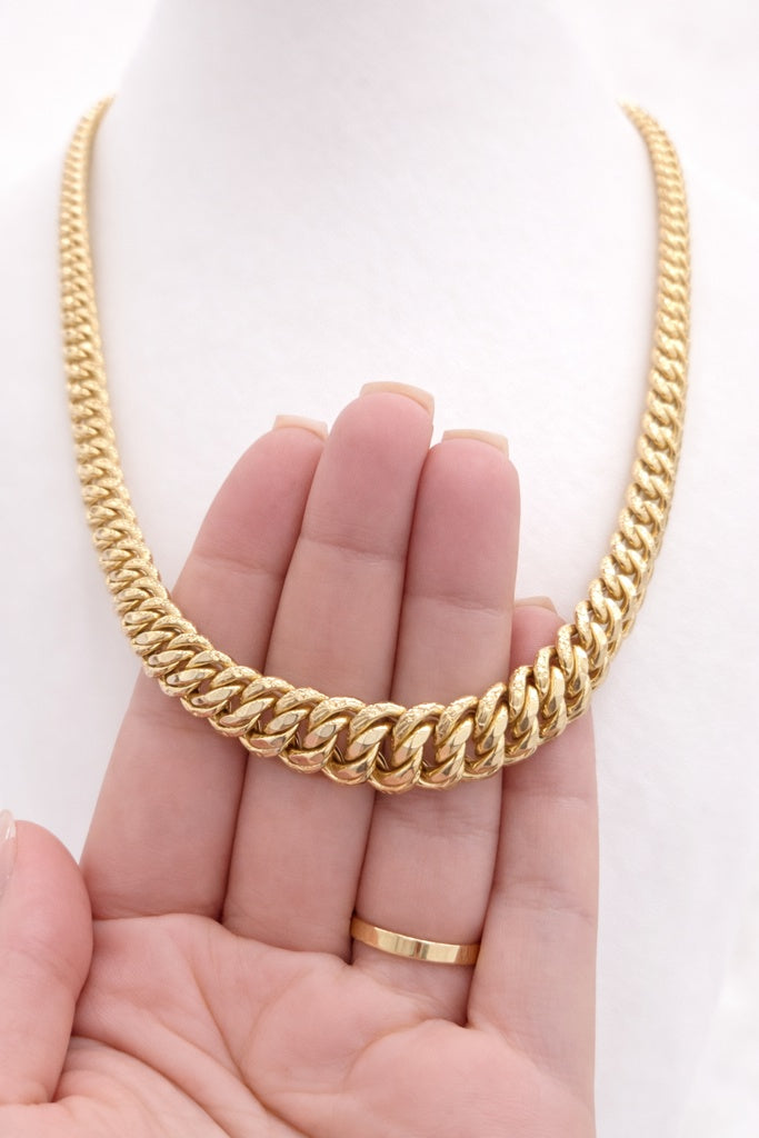 14KT  PRINCESSA NECKLACE Size 18INCH  Weigth 19GR