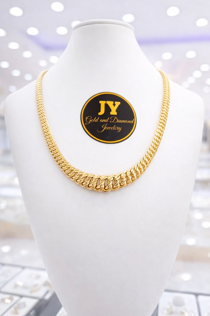 14KT  PRINCESSA NECKLACE Size 18INCH  Weigth 19GR