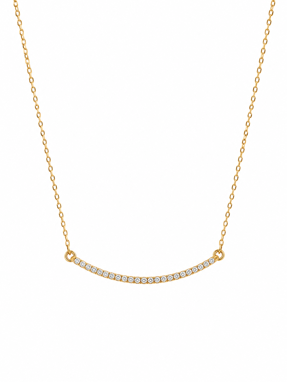 14KT DIAMOND DELICATE CHAIN Size 16INCH