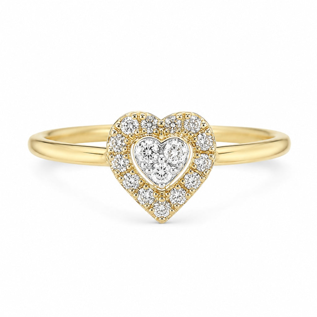 14KT DIAMOND   Size 7