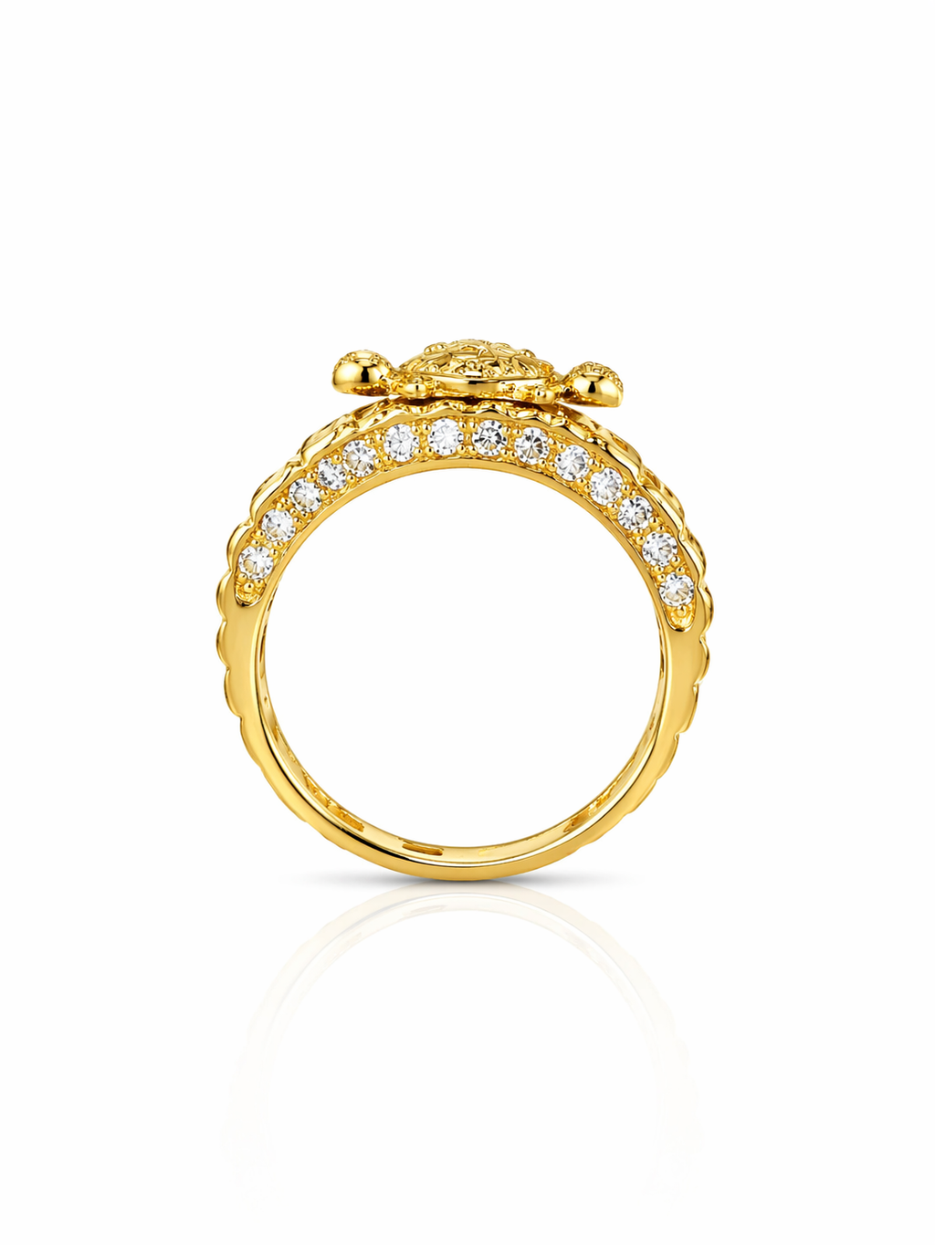 10KTSANTA MUERTE RING Size 12.5-13 Weigth 5.8GR