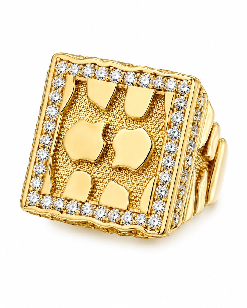 10KT NUGGET RING Size 10