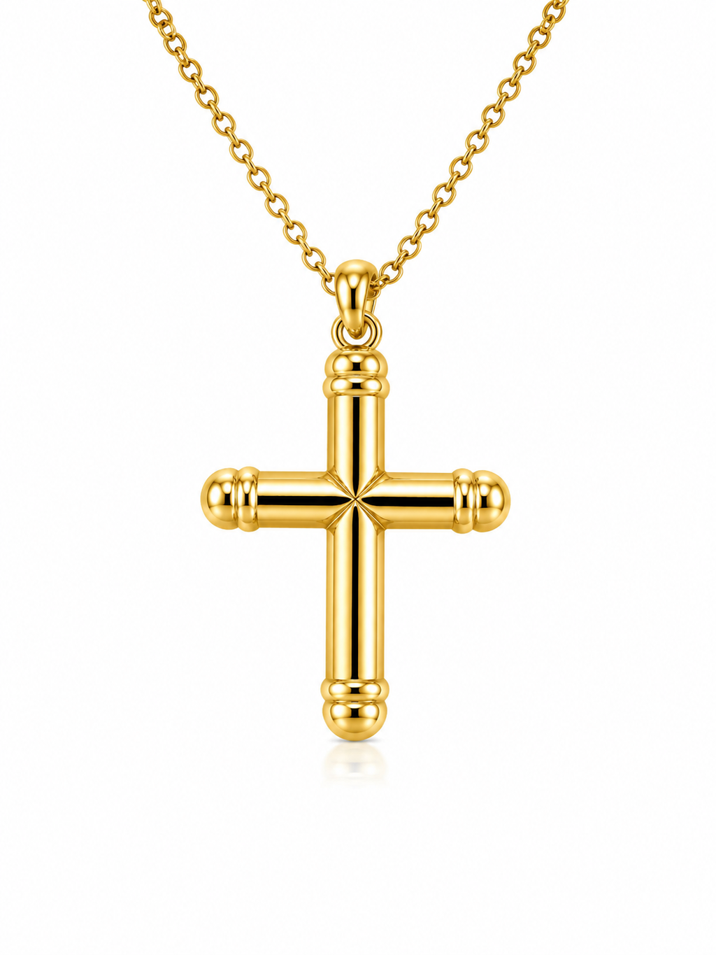 14KT SMALL CROSS PENDANT Weight 0.8GR