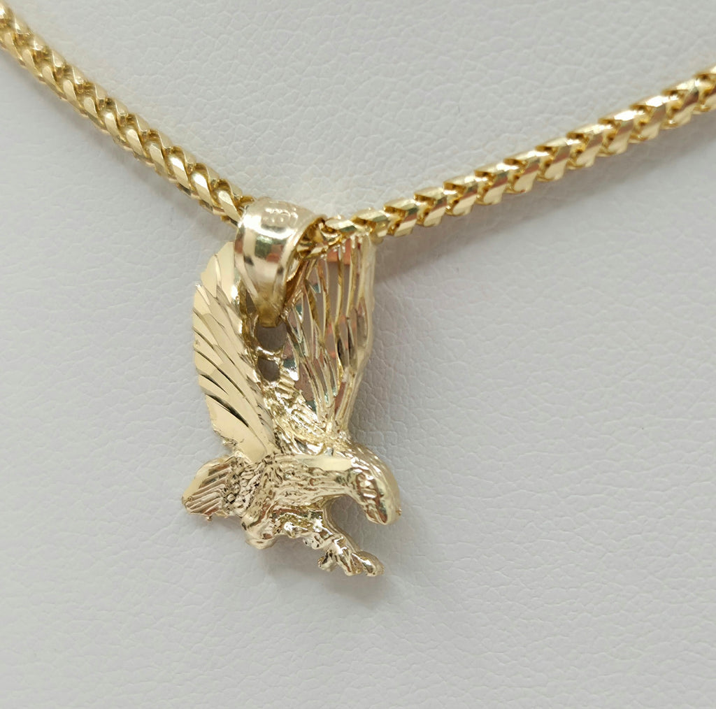 10KT EXTRA SMALL EAGLE PENDANT Weight 1.8GR