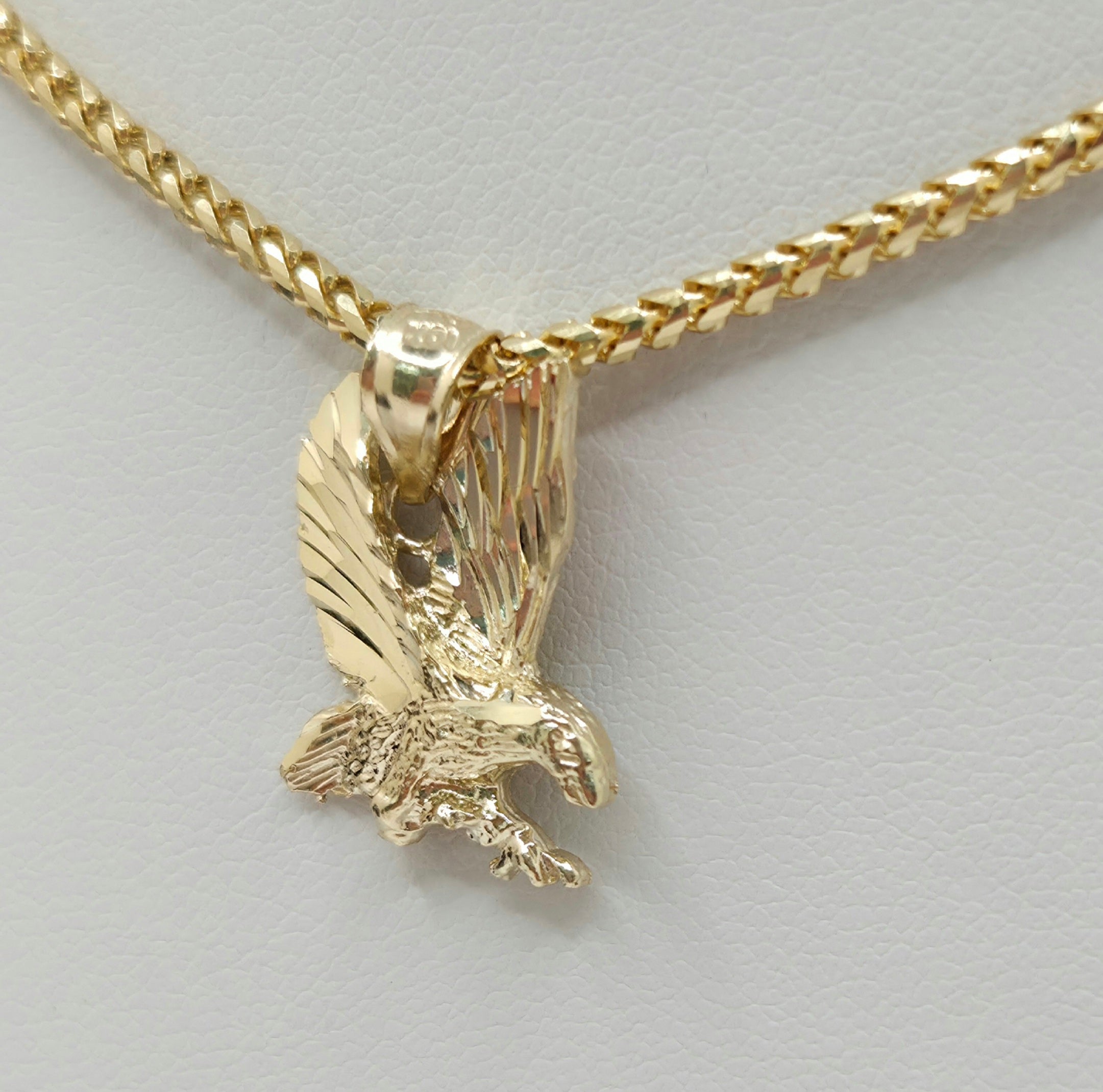 10KT EXTRA SMALL EAGLE PENDANT Weight 1.8GR