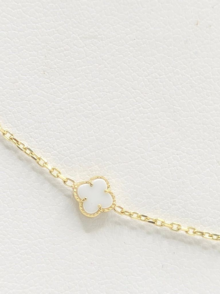 10KT FLOWER CHAIN Size 18INCH Weigth 4.2GR