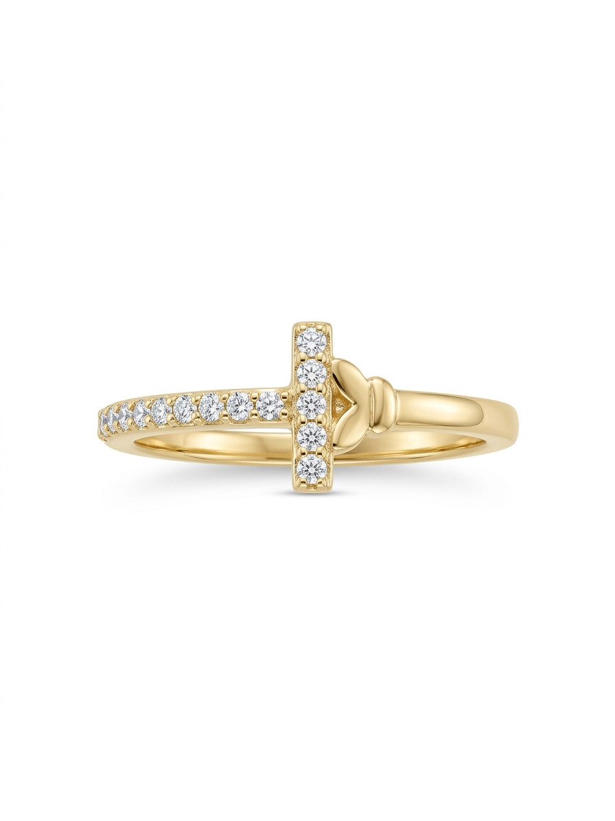 14K BUTTERFLY RING Size 7.5