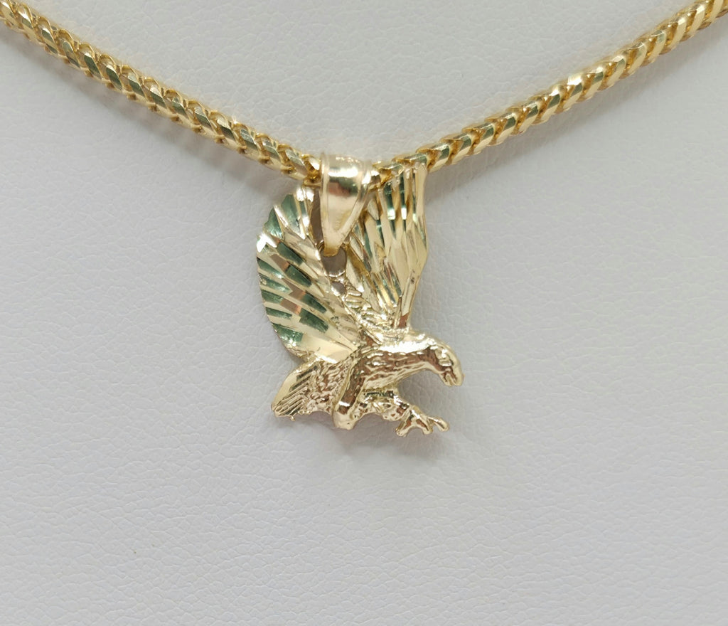 10KT EXTRA SMALL EAGLE PENDANT Weight 1.8GR