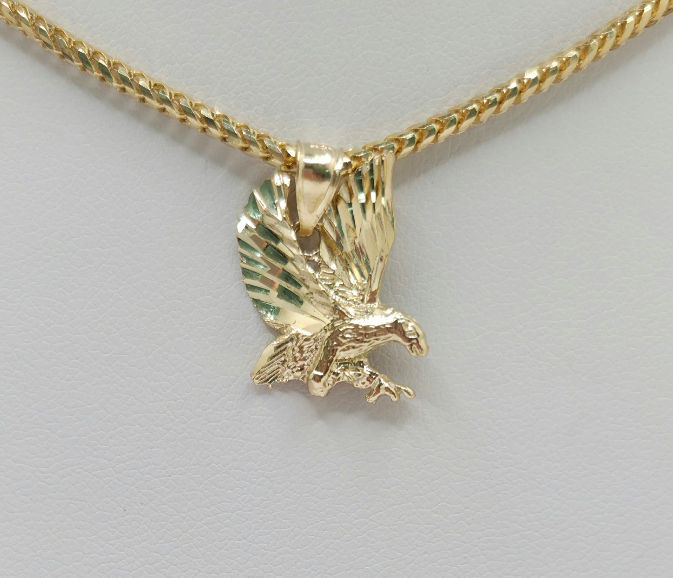 10KT EXTRA SMALL EAGLE PENDANT Weight 1.8GR
