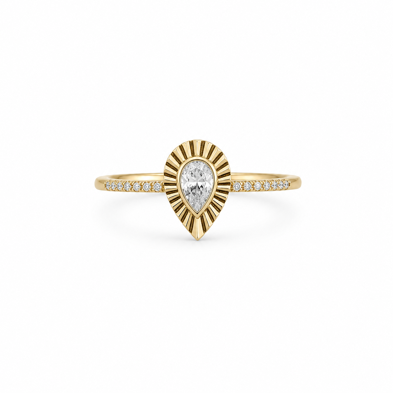 10KT  RING Size 7 Weigth 1GR