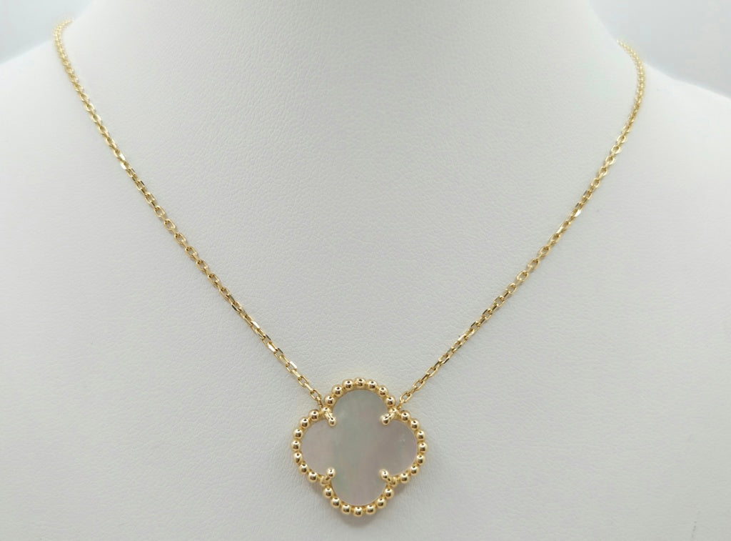 14KT FLOWER CHAIN Size 18INCH Weigth 6.1GR