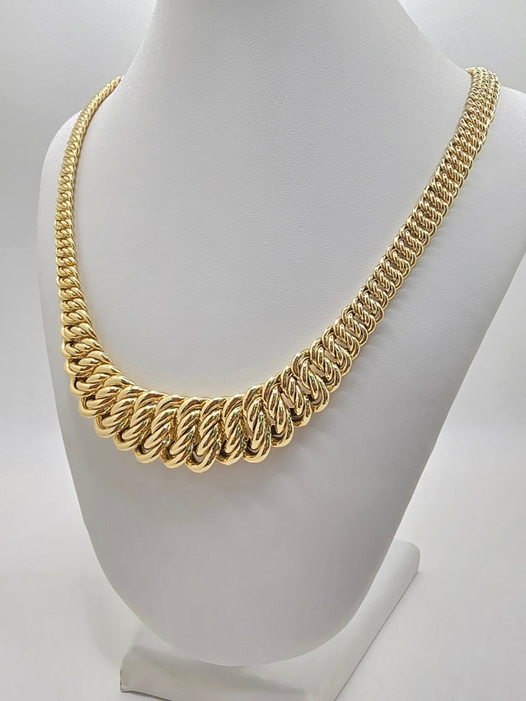 10KT PRINCESSA NECKLACE Size 18INCH Weight 38.6GR