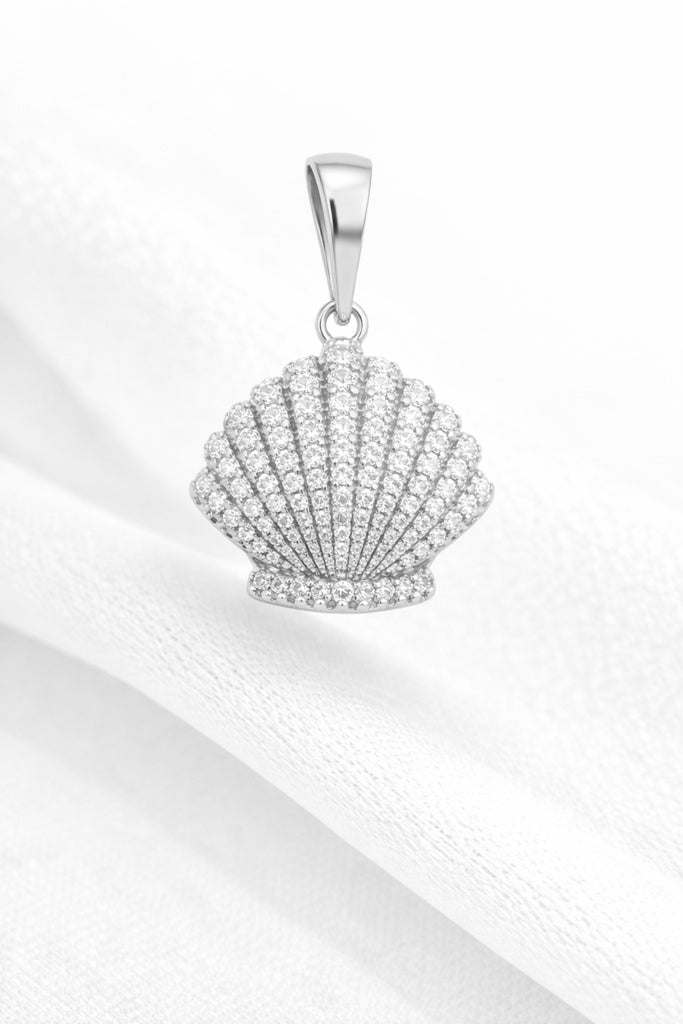 PENDANT SHELL 925 SILVER Weight 2.37GR