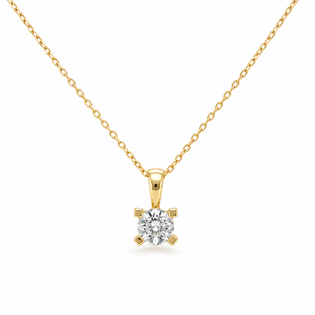 14KT DIAMOND DELICATE CHAIN Size 16INCH