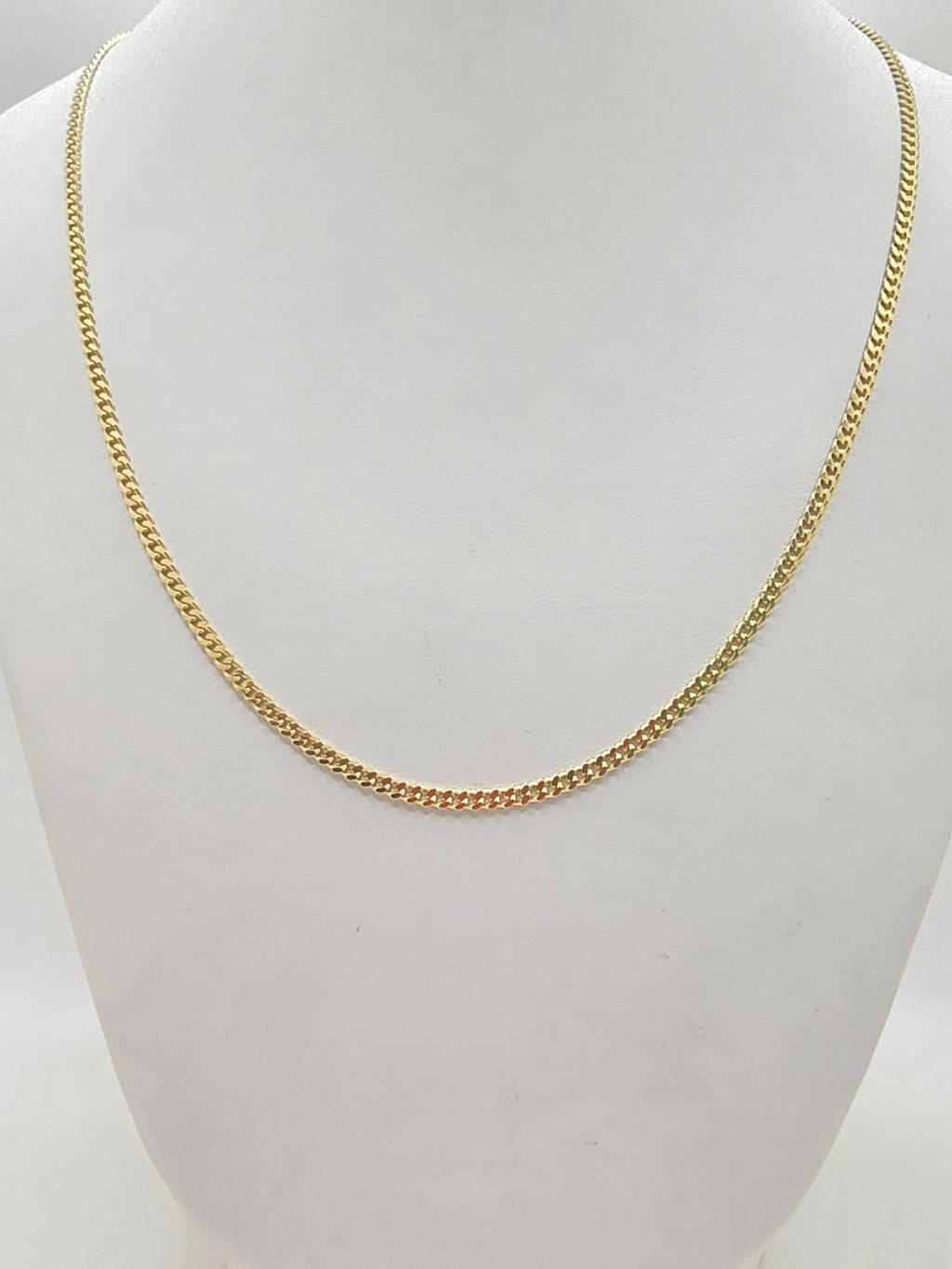 10KT SOLID MIAMI CUBAN CHAIN Size 24INCH 2.5MM Weight 11.2GR