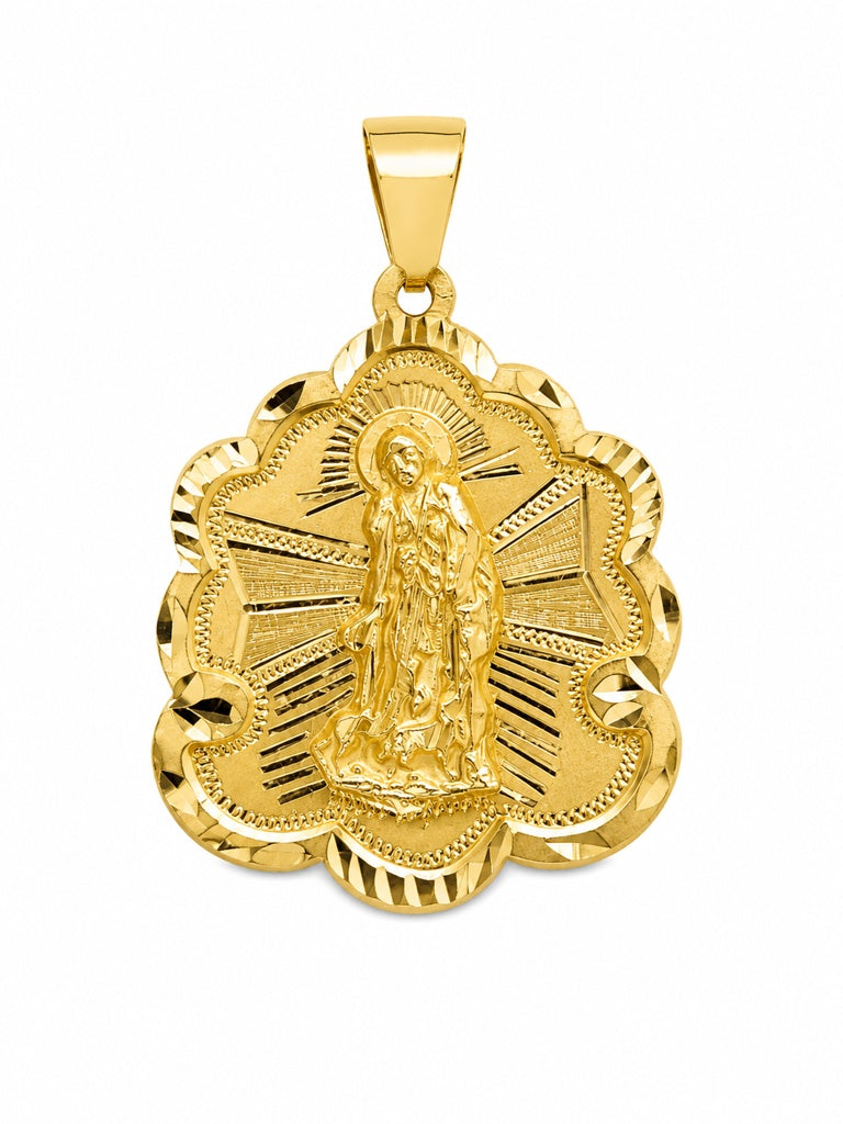 14KT SAN LAZARO PENDANT Size