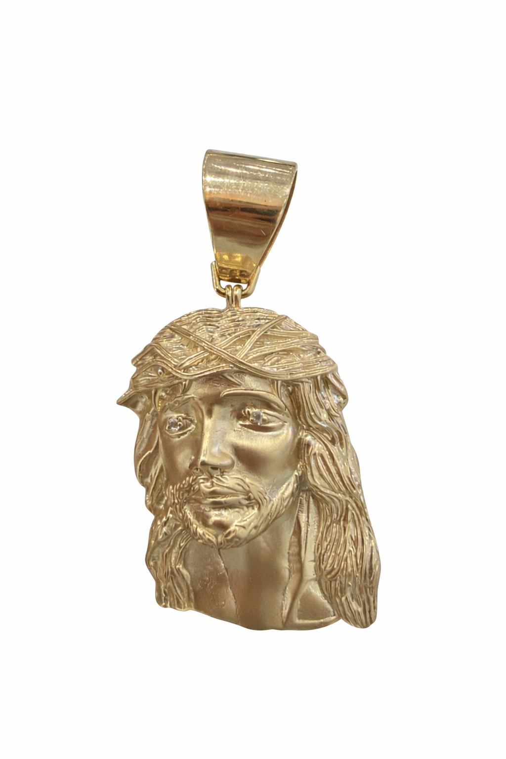10KT JESUS FACE PENDANT Size  Weigth 7.2GR