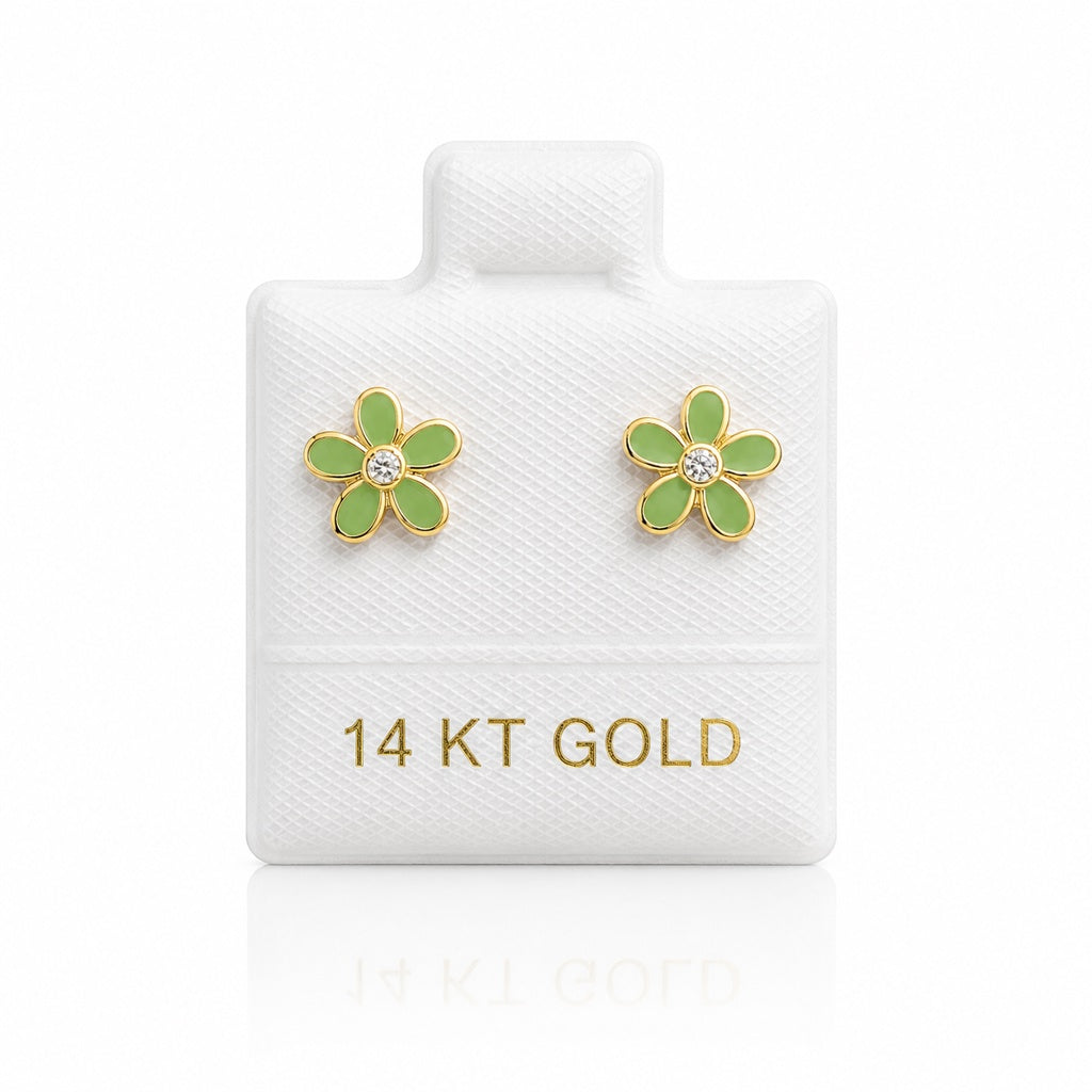 14KT SMALL BABY EARRINGS