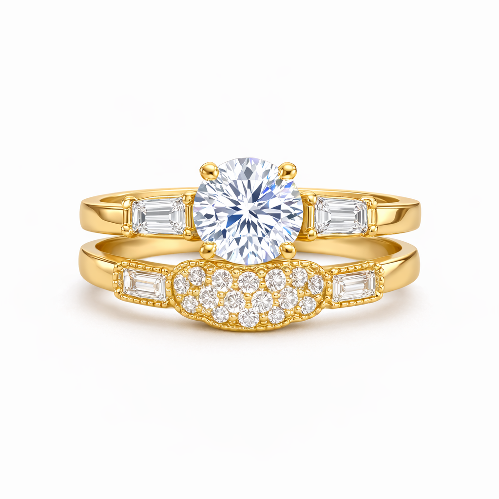 10KT ENGAGEMENT RING Size SIZE 7 Weigth 4GR
