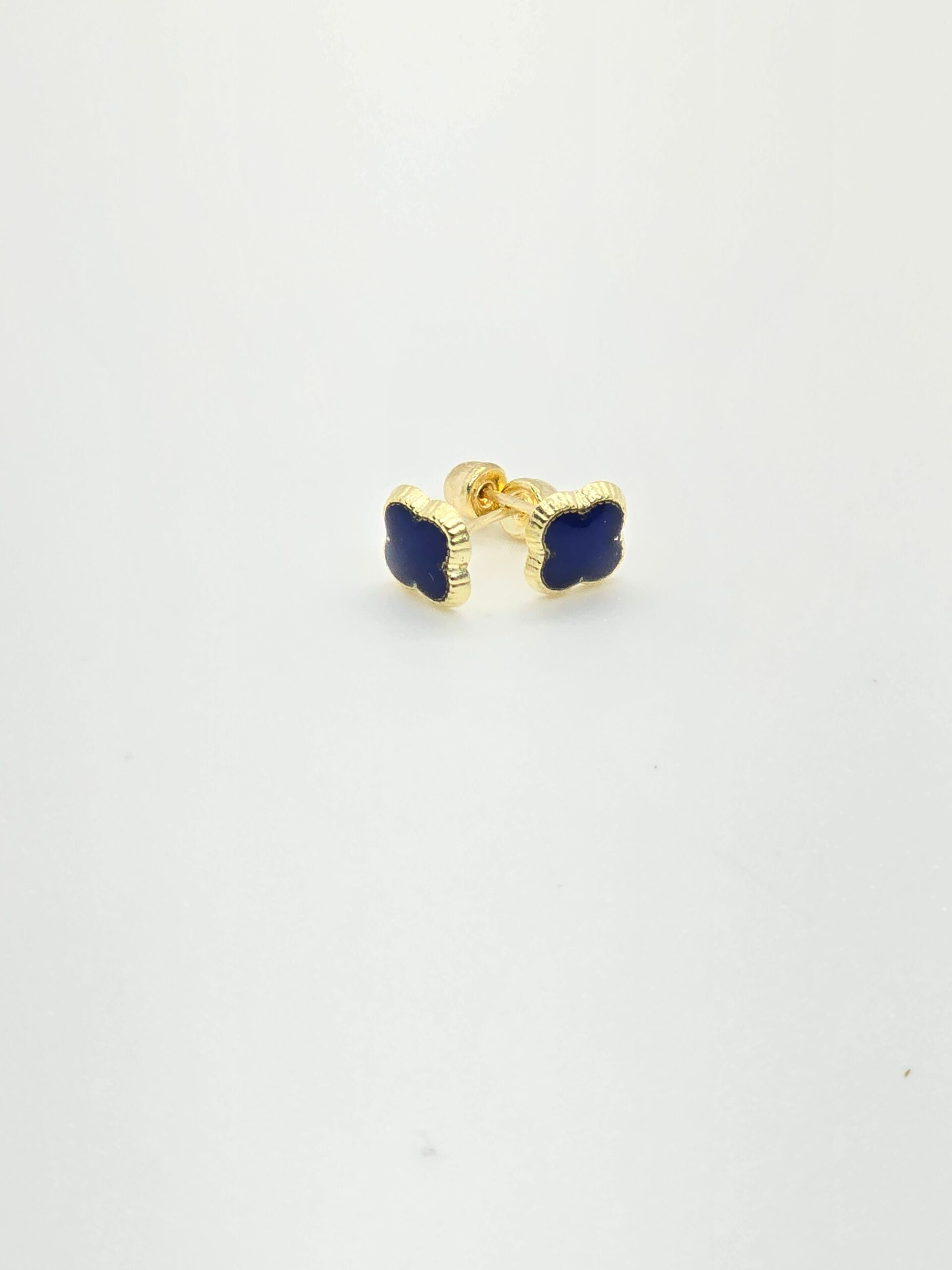 10KT FLOWER EARRINGS Size  Weigth 1.2