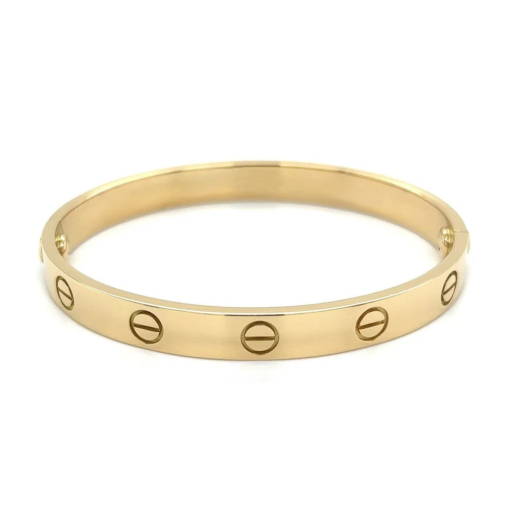 10KT  BANGLE Size 18 Weigth 25.7GR