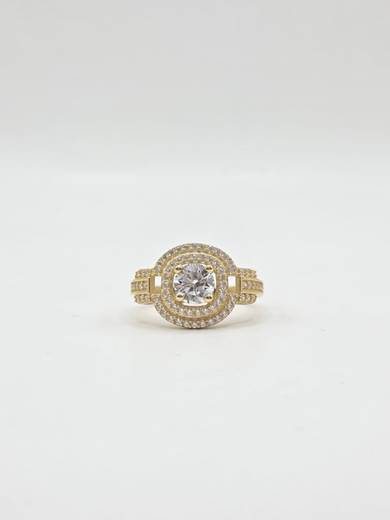 14KT VINTAGE STYLE PROMISE RING  Size 7 Weigth 2.8GR