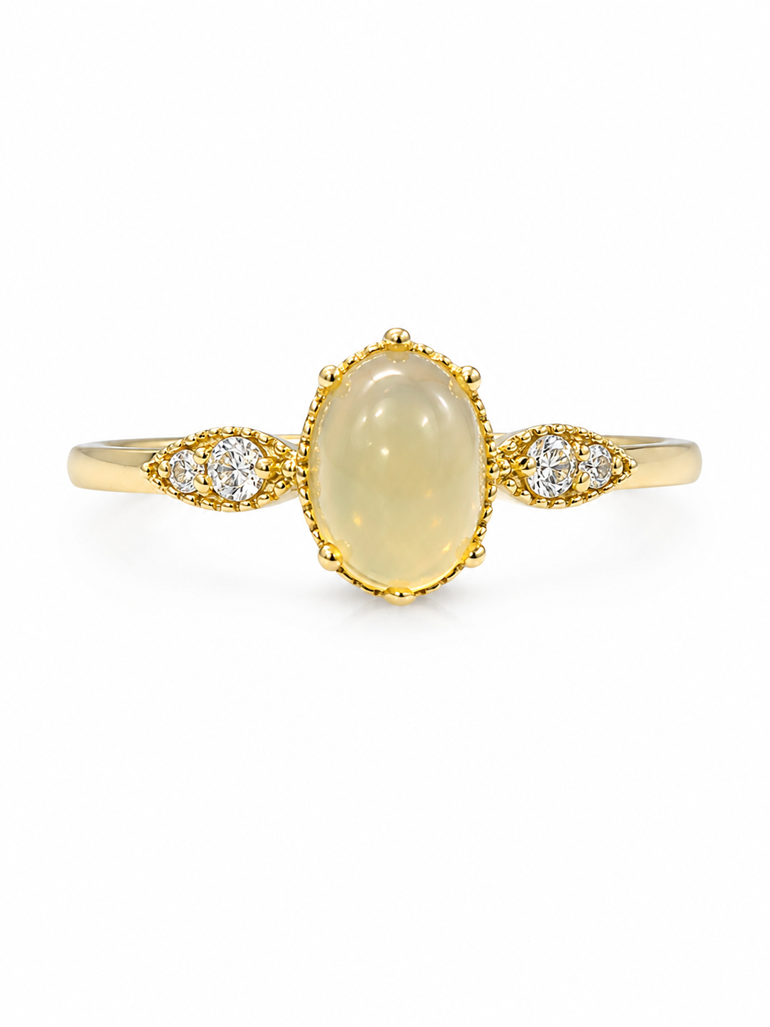 14KT DIAMOND DELICATE RING Size 7