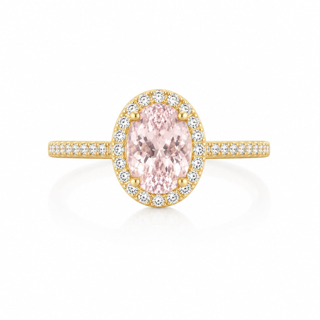 14K YG BIRTH STONE RING Size 7