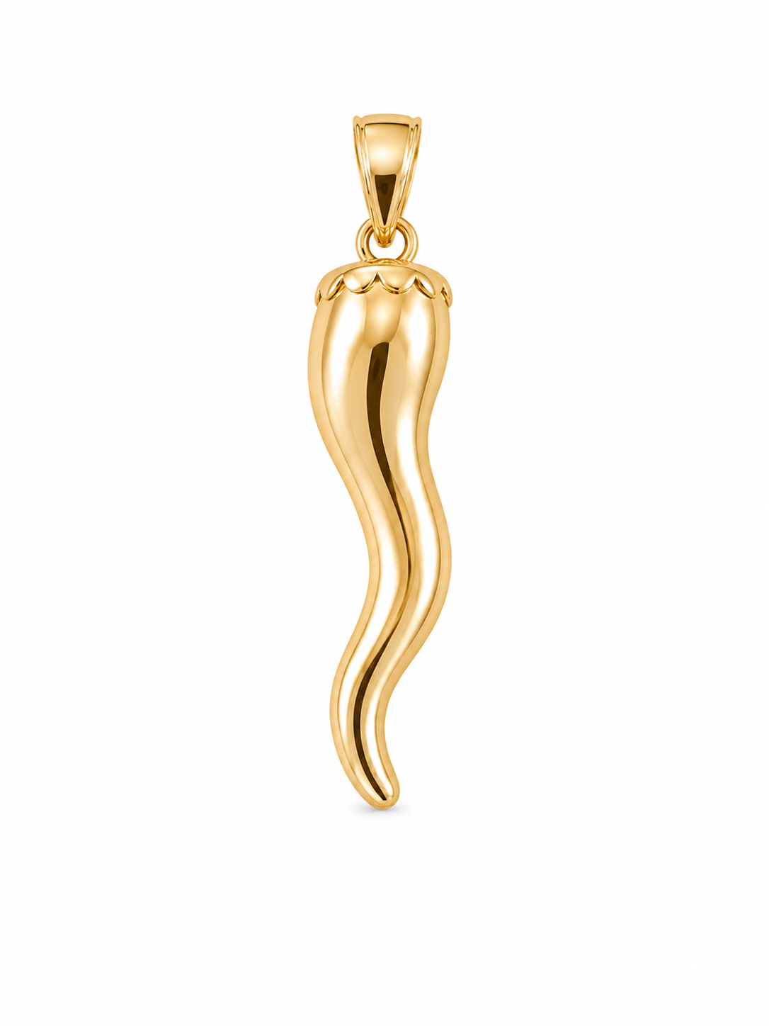 14KT GOLDEN HORN LUCKY PENDANT  Weigth 3.1GR