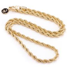 14KT  HOLLOW ROPE CHAIN Size 4.5MM 20IN Weigth 9.8GRS