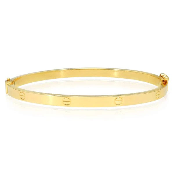 10KT  BANGLE Size 3.5MM Weigth 3.2GR
