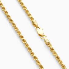 10KT SOLID ROPE CHAIN Size 2MM 22IN Weigth 7.80GRS