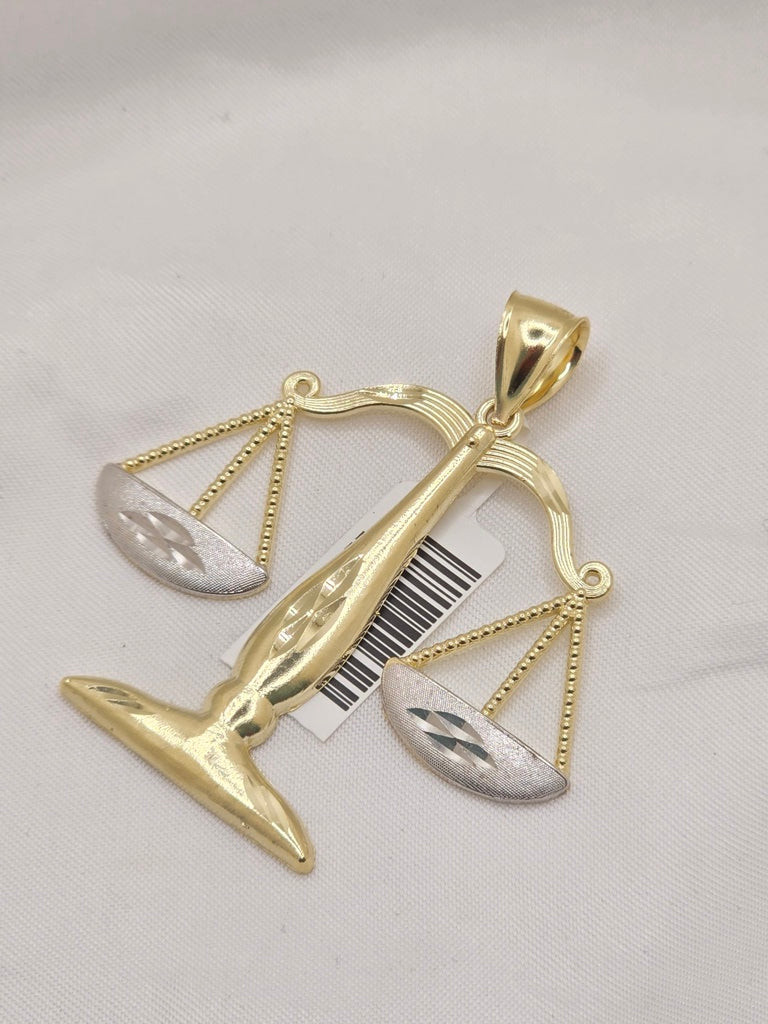 10KT LIBRA ZODIAC SIGN PENDANT Weight 5GR