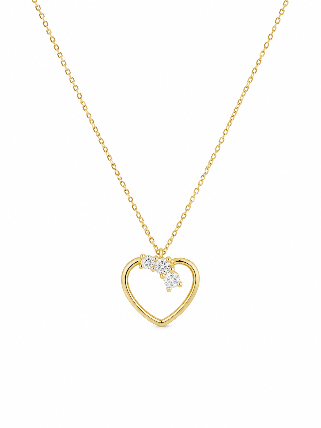 14KT GOLD AND DIAMOND DELICATE CHAIN Size 16INCH