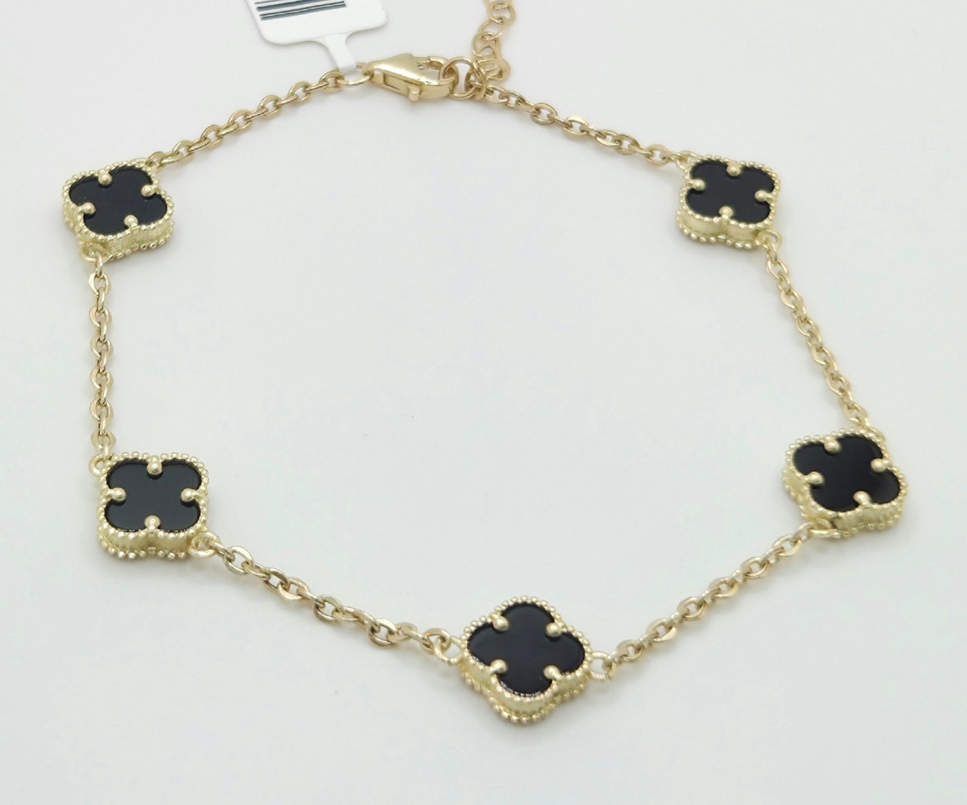 14KT FLOWER BRACELET Size 7.5INCH Weigth 3.1GR