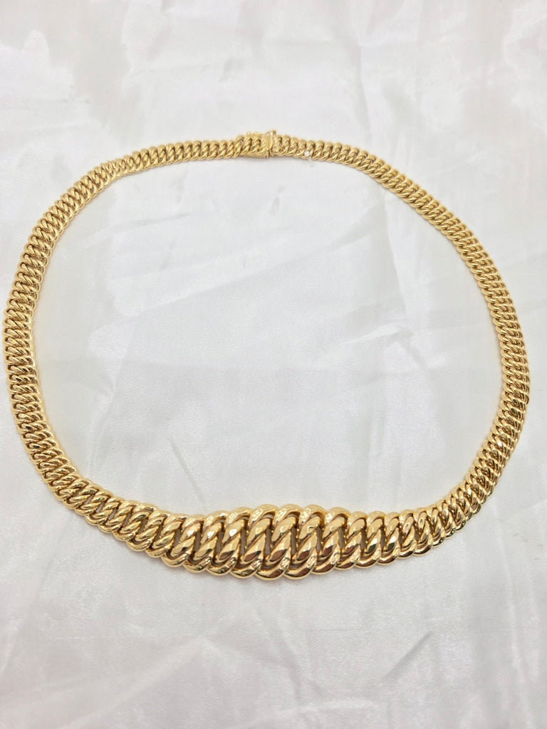 14KT PRINCESSA NECKLACE Size 18INCH Weight 20.4GR