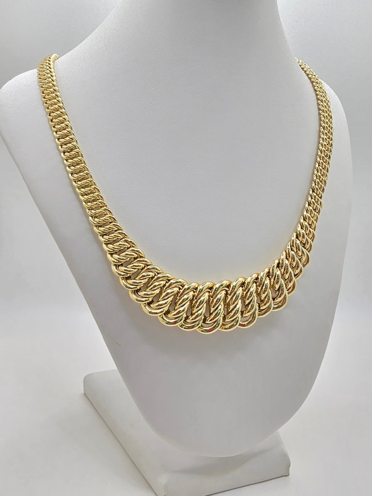 10KT PRINCESSA NECKLACE Size 18INCH Weight 38.6GR
