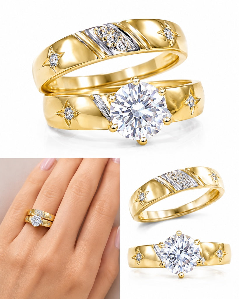 14KT ENGAGEMENT RING Size 7
